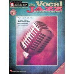 Vocal jazz high voice jazz play along - Vol. 131, Book con CD