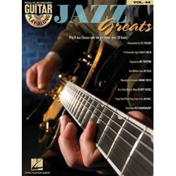 Guitar play along - Vol. 44, Jazz greats - Tab con CD 