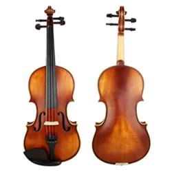 ffalstaff Violino 4/4 Laminato Finitura Satinata con Fondo tipo Fiammato Anticato