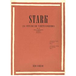 24 Studi di virtuosismo - Op. 51 per Clarinetto - I Fascicolo  | Stark R.