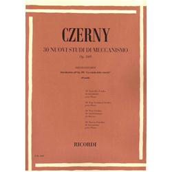 30 Nuovi studi di meccanismo - Op. 849, per pianoforte | Czerny C.