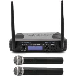 SINEXTESIS Radiomicrofono VHF Doppio Palmare 176.4 MHz - 203.4 MHz