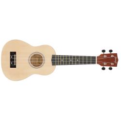 ffalstaff Ukulele Soprano 21" Superior Satinato con borsa (Natural)