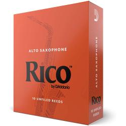 RICO RJA1025 Ance per Sax Contralto  n.2 e 1/2 (Pack da 10)