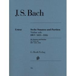 Sonatas and Partitas BWV 1001 1006 for Violin solo  notated and annotated version | Bach J. S.