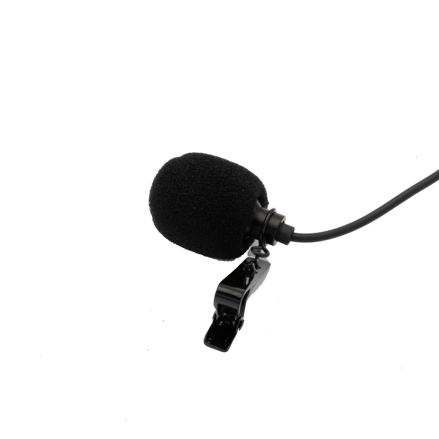 Microfoni con Cavo SINEXTESIS Microfono Lavalier spinotto Mini XLR 3 poli  (Nero)