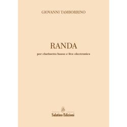 Randa - per clarinetto basso e live electronics | Giovanni Tamborrino